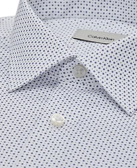 Calvin Klein Men's Cotton Stretch Slim-Fit Dress Shirt