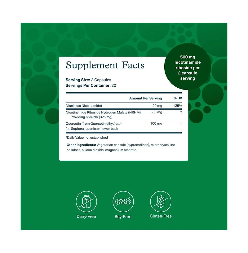 Youtheory Longevity Nr, Nicotinamide Riboside, Vegetarian Capsules, Nad Plus Booster for Health Aging Support