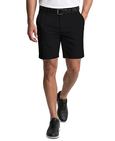 Pga Tour Men's Herringbone Moisture-Wicking Shorts, 8" Inseam