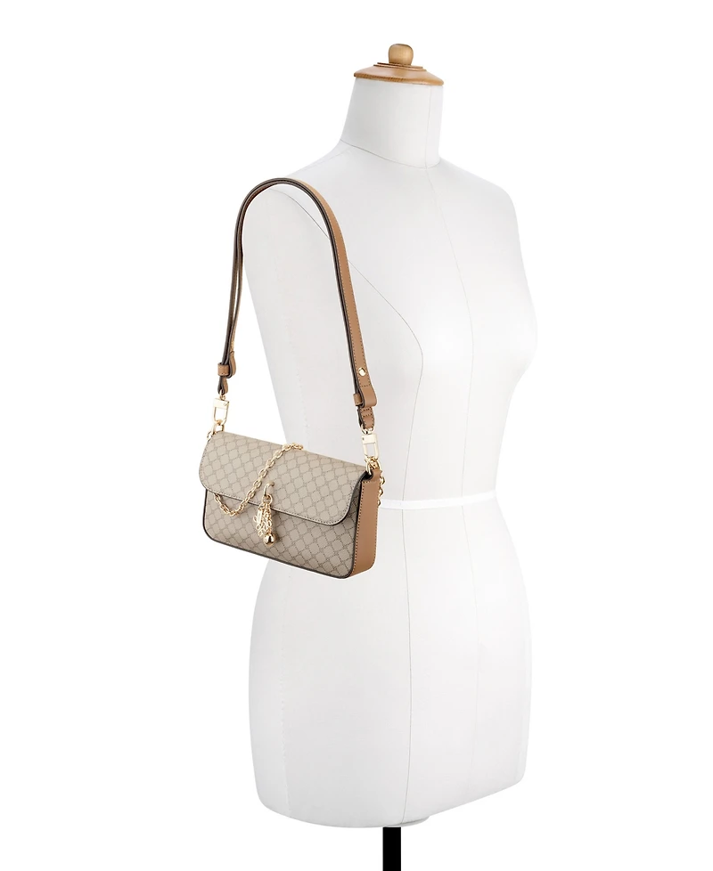 Nine West Marrisa Convertible Chain Small Shoulder Crossbody Handbag