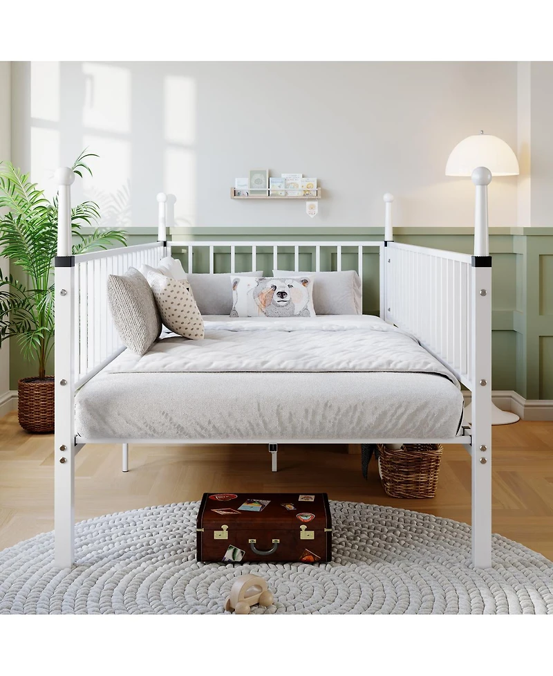 Streamdale Furniture Sturdy Metal Bed Frame for Kids, Teens, and Adults
