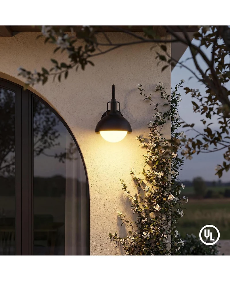Tribesigns Outdoor Wall Sconce, Waterproof Exterior Light Fixture, Exterior Wall Sconce