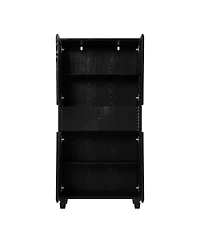 Streamdale Furniture Streamdale 64.5" 4-Door Buffet Cabinet with Drawer and 3D Wood Doors