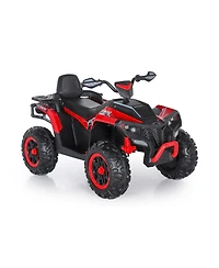 Yobtop 24V Kids Atv 4 Wheeler 4WD, 4x200W Motors, 2-Seater Ride-On Toy, Ages 3-8