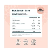 Youtheory Collagen Powder Premium Collagen Supplement with Vitamin C and Biotin Healthy Hair, Skin, Nails and Joints Unflavored 20 Ounce