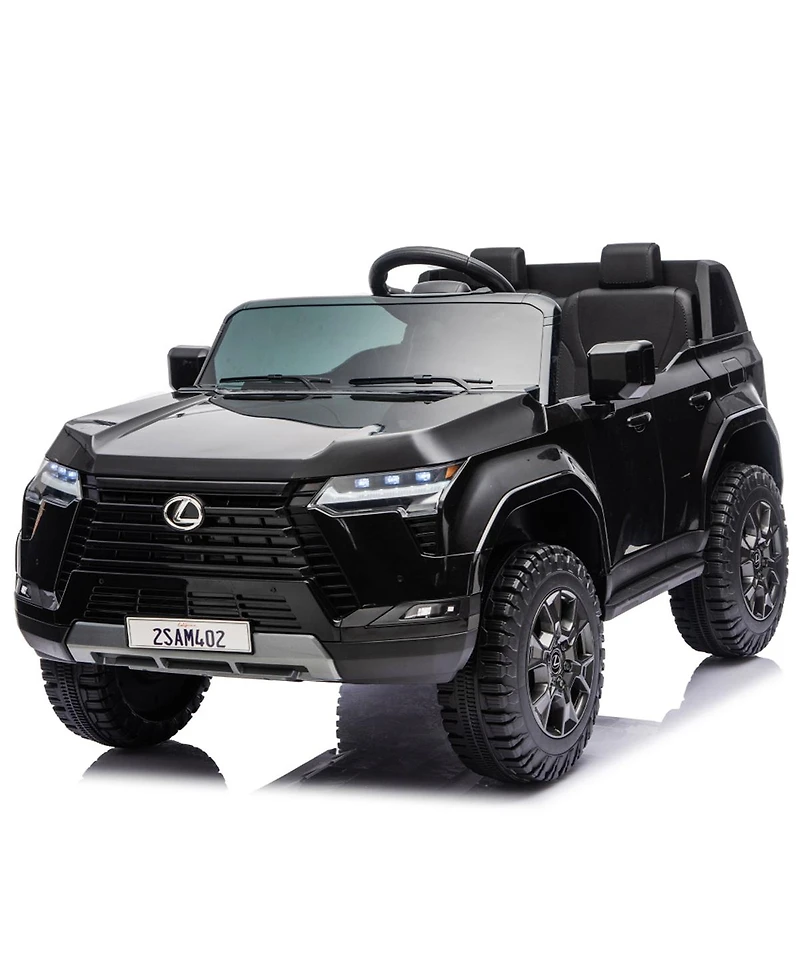 Yobtop 24V 2-Seater 2.4G Remote-Control Ride On Car, 110 lbs Capacity, Ages 3-6