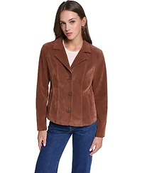 Levi's Women's Fitted Faux Suede Blazer
