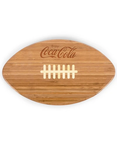 Toscana Coca-Cola Touchdown Football 16" Cutting Board Serving Tray
