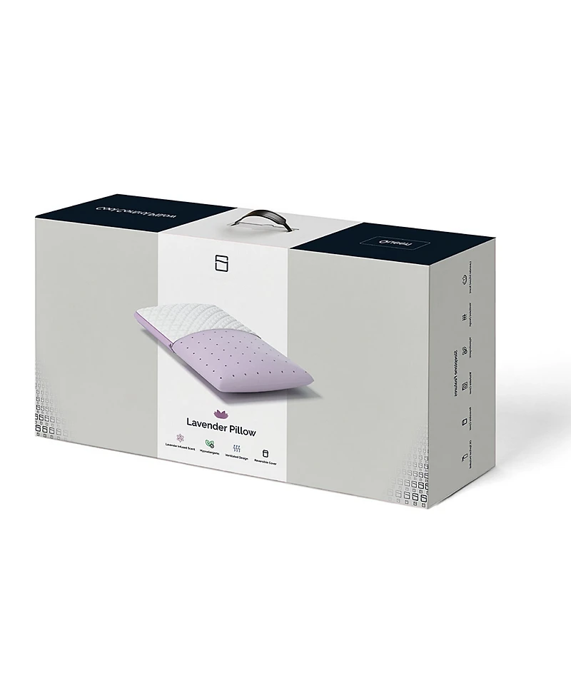 Nestl Lavender-Infused Side Sleeper Memory Foam Pillow
