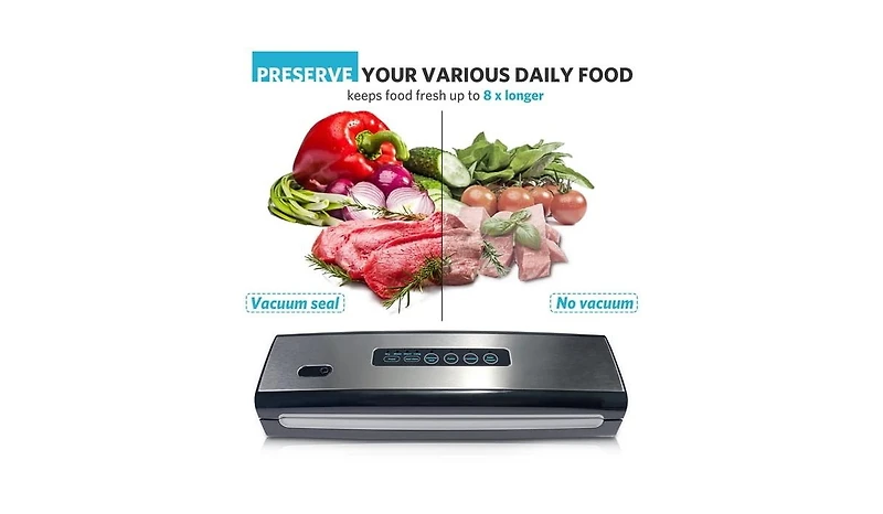 Cowin Cordless Vacuum Sealer Machine Rechargeable Build in Cutter