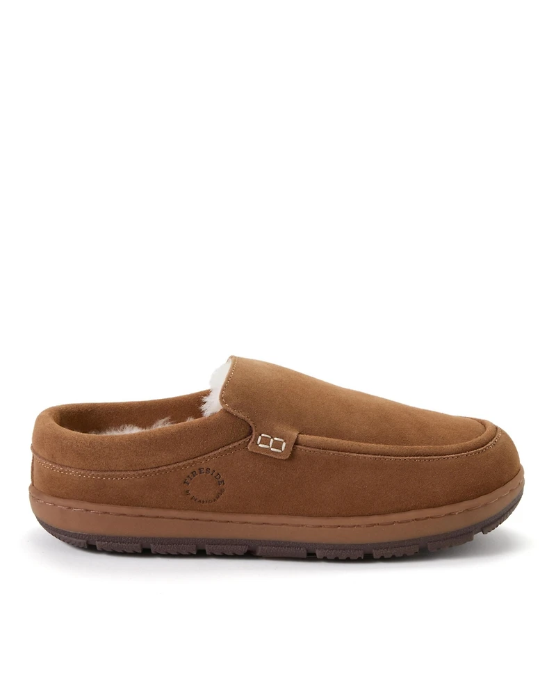 Dearfoams Men's Melbourne Rugged Clog Water Repellent Slippers