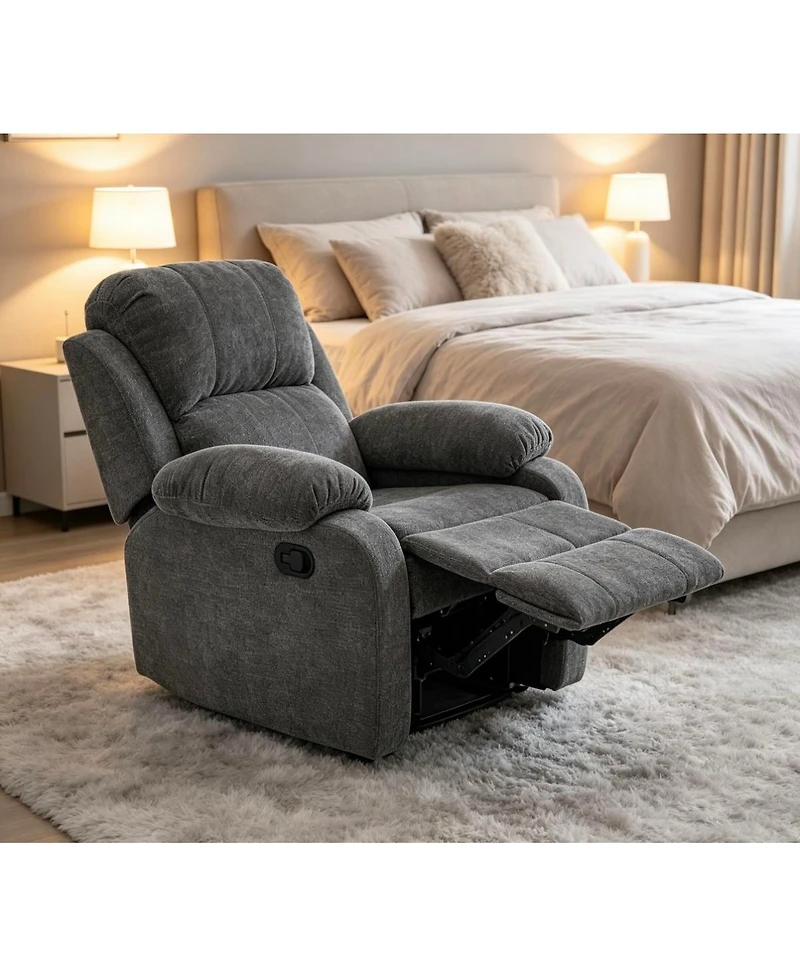 Streamdale Furniture High-End Convertible Reclining Sofa