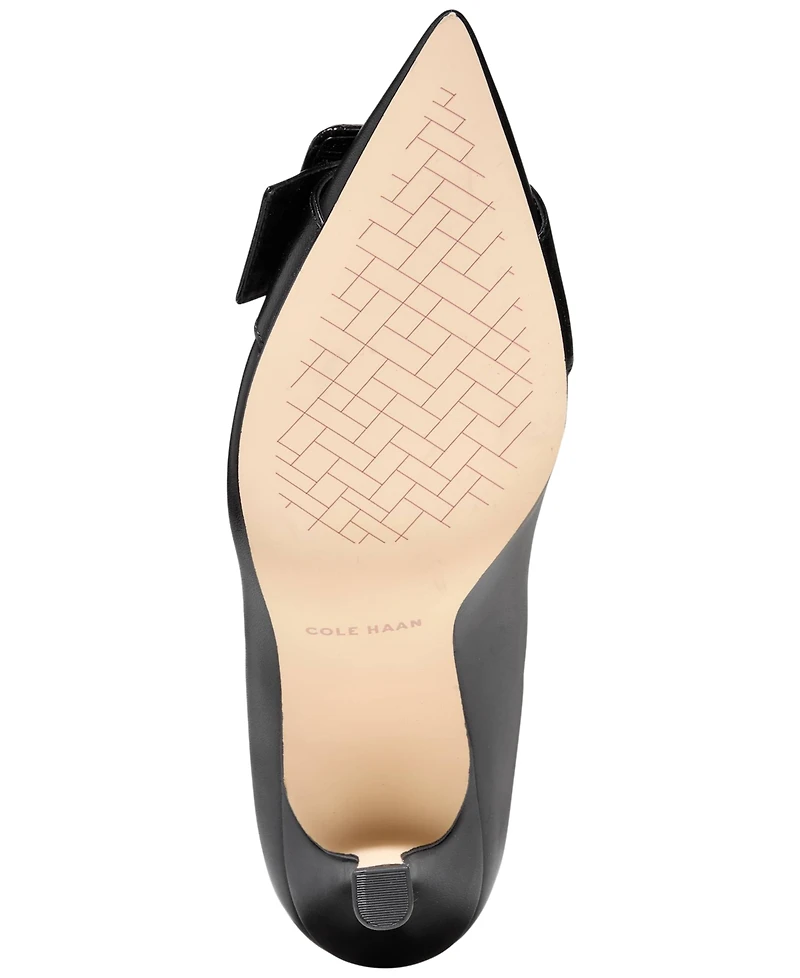 Cole Haan Women's Fidela Buckle Pointed Toe Pumps