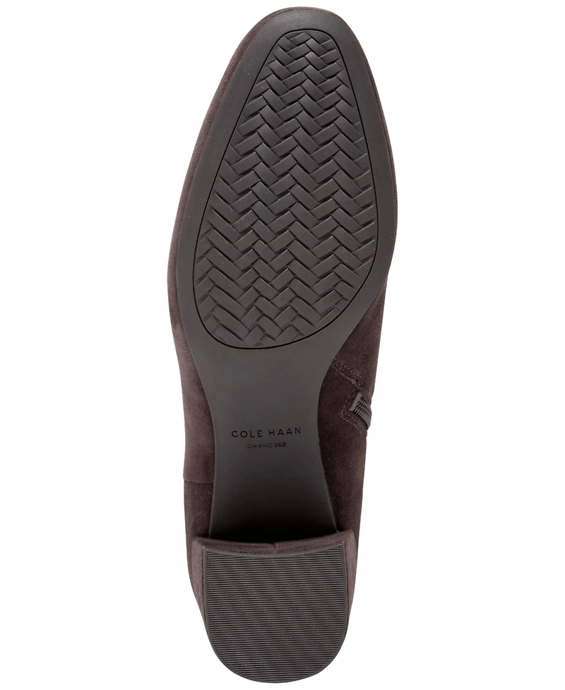 Cole Haan Women's Go-To-Serenna Block Heel Tall Shaft Dress Boots