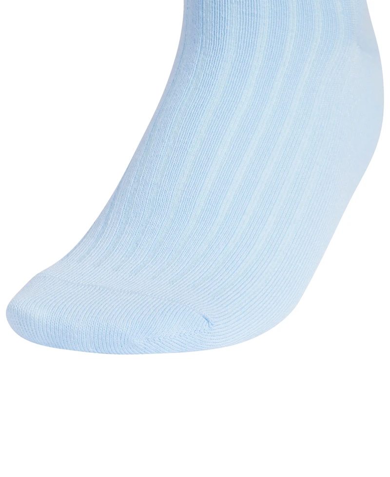 adidas Women's Sport Fashion Quarter Ribbed-Knit Socks, 3-Pack