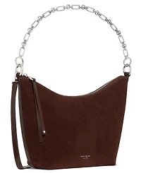 kate spade new york Halo Suede Small Chain Shoulder Handbag