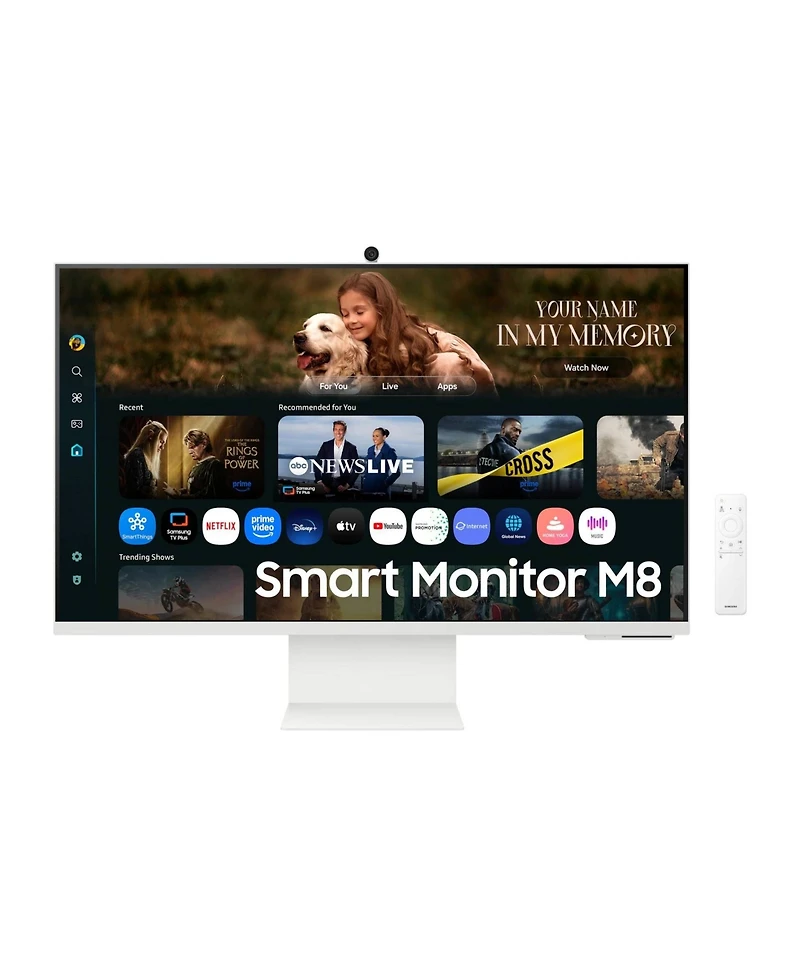 Samsung 32-in Smart Monitor M8 M80F 4K Samsung Vision Ai