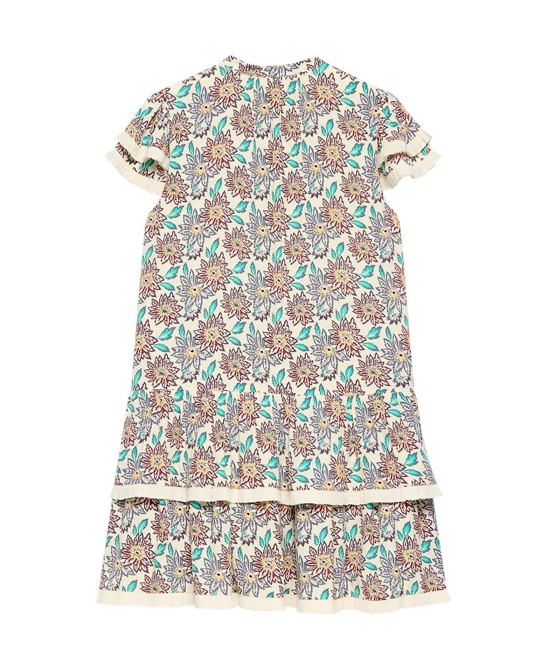 Mint Velvet Women's Soft Petal Ruffle Mini Dress