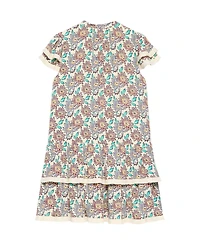 Mint Velvet Women's Soft Petal Ruffle Mini Dress