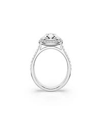 Swarovski Sterling Silver-Plated White Crystals Ring
