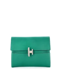 Pre-Owned Hermes Cinhetic Clutch Chevre Mysore
