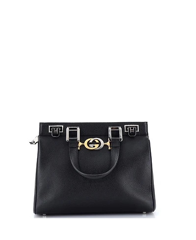 Pre-Owned Gucci Small Zumi Top Handle Bag Leather