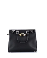 Pre-Owned Gucci Small Zumi Top Handle Bag Leather