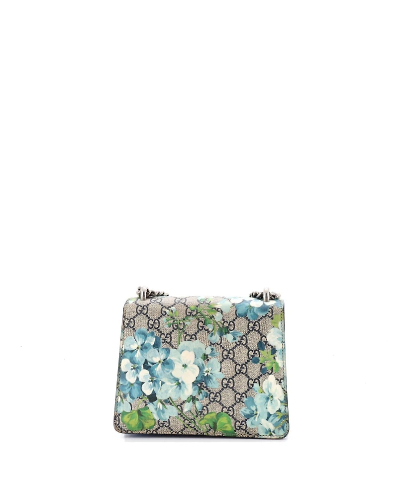 Pre-Owned Gucci Mini Dionysus Bag Blooms Print Gg Coated Canvas