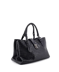 Pre-Owned Bottega Veneta Medium Roma Bag Intrecciato Nappa