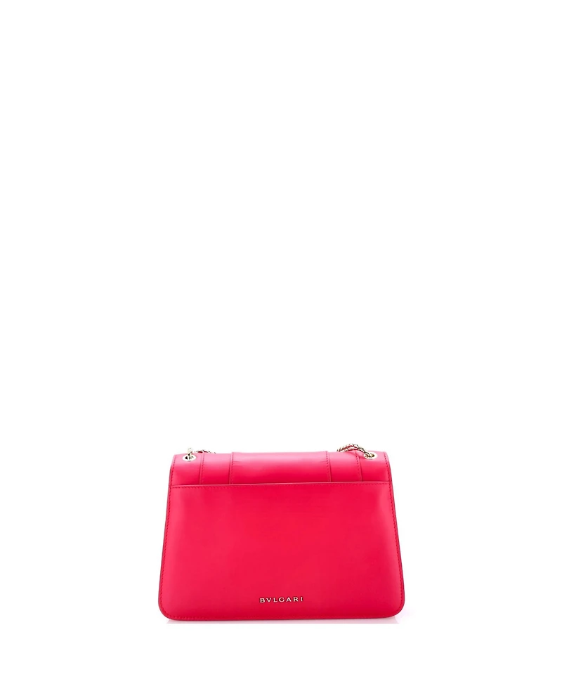 Pre-Owned Bvlgari Small Serpenti Forever Shoulder Bag Leather