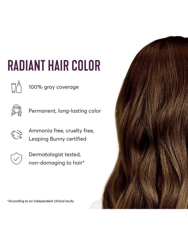 Madison Reed 8-Piece Sondrio Soft Medium Neutral Brown Radiant Hair Color Kit