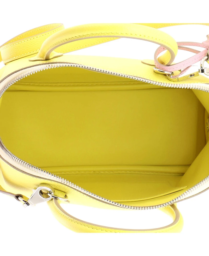 Pre-Owned Hermes 25 Bolide 1923 Bag Tricolor Epsom