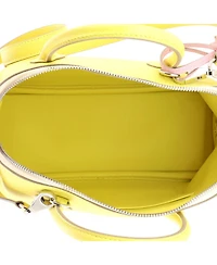 Pre-Owned Hermes 25 Bolide 1923 Bag Tricolor Epsom