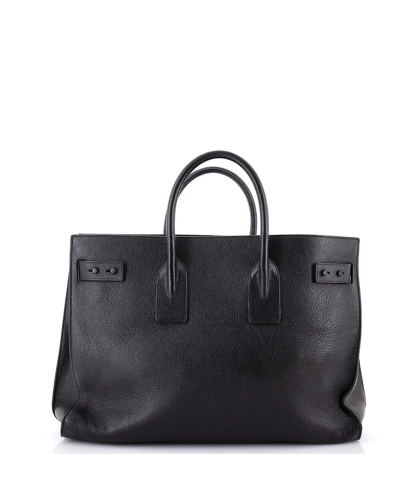 Pre-Owned Saint Laurent Large Sac de Jour Souple Bag Leather