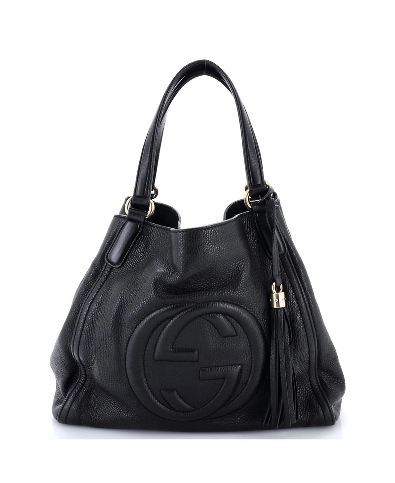 Pre-Owned Gucci Soho Shoulder Bag Leather