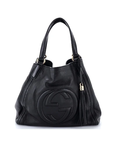 Pre-Owned Gucci Soho Shoulder Bag Leather
