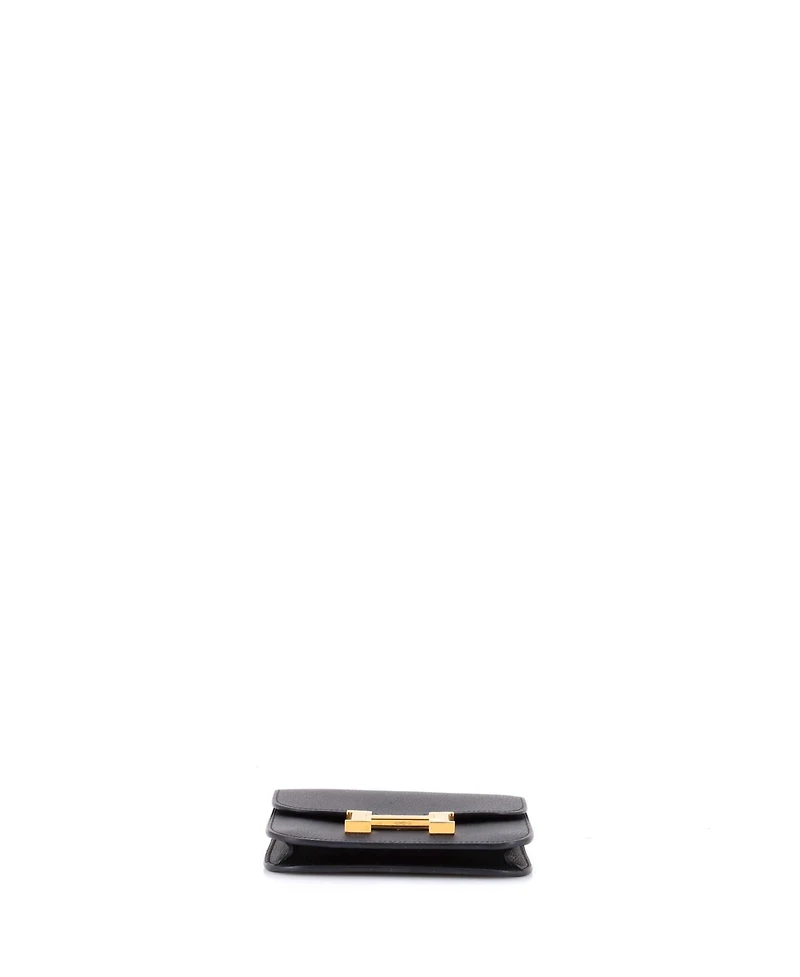 Pre-Owned Hermes Constance Slim Wallet Epsom