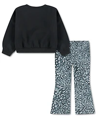 Nike Toddler Girls' 2T-4T Printed Top and Leggings, 2-Piece Set