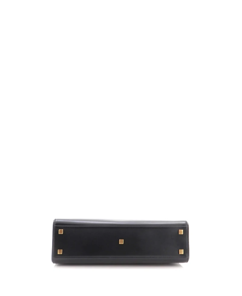 Pre-Owned Saint Laurent Medium Manhattan Top Handle Flap Bag Leather