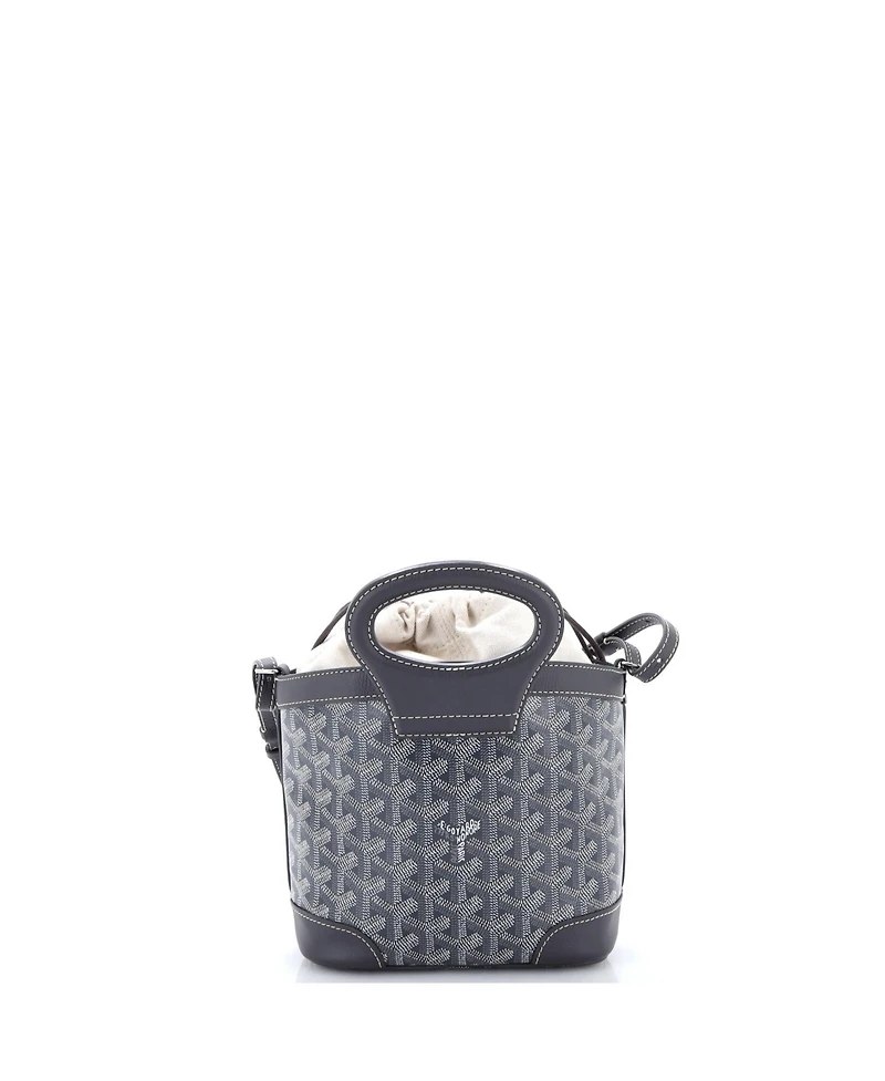 Pre-Owned Goyard Mini Beluga Bag Coated Canvas