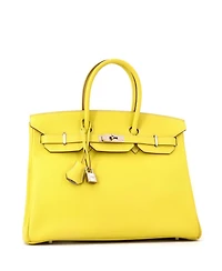 Pre-Owned Hermes Candy 35 Handbag Epsom