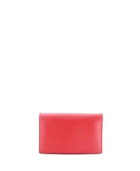 Pre-Owned Gucci Interlocking Wallet on Chain Leather