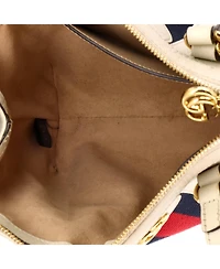 Pre-Owned Gucci Small Ophidia Top Handle Tote Leather