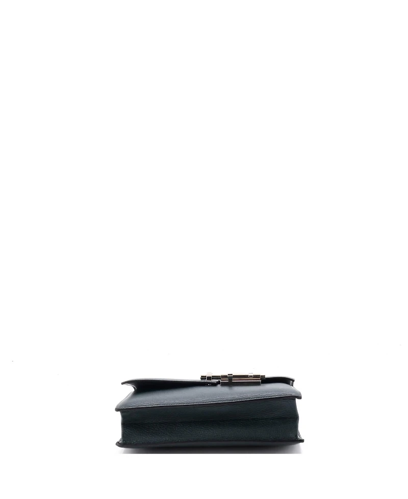 Pre-Owned Hermes Verrou Clutch Chevre Mysore