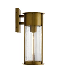 Kichler Camillo 14 3/4"H Natural Brass Outdoor Wall Light