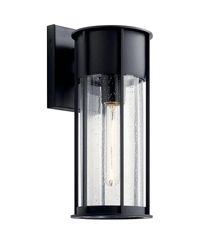 Kichler Camillo 14 3/4"H Textured Black Outdoor Wall Light