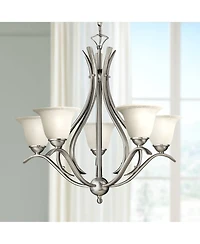 Kichler Dover 24" Wide Brushed Nickel 5-Light Chandelier