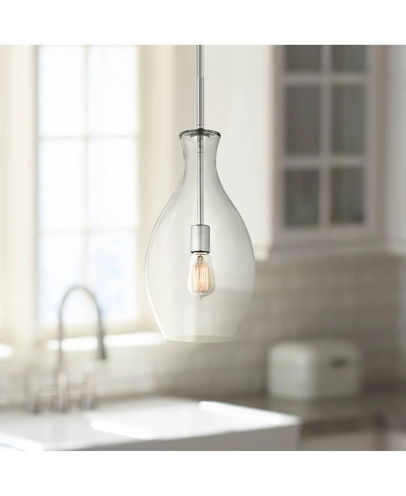 Kichler Beckett Everly 8 3/4" Wide Glass Mini Pendant