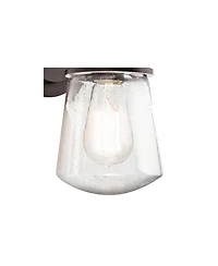 Kichler Lyndon 11 1/4" High Seedy Glass Outdoor Wall Light