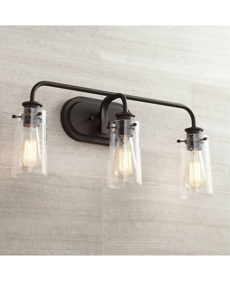 Kichler Braelyn 24" Wide Olde Bronze 3-Light Bath Light